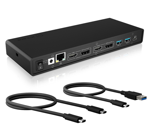 ICY BOX USB 3.2 (USB-C/USB-A) - 13 w 1 z PD 65W - 746213 - zdjęcie